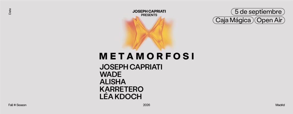 Joseph Capriati presenta METAMORFOSI